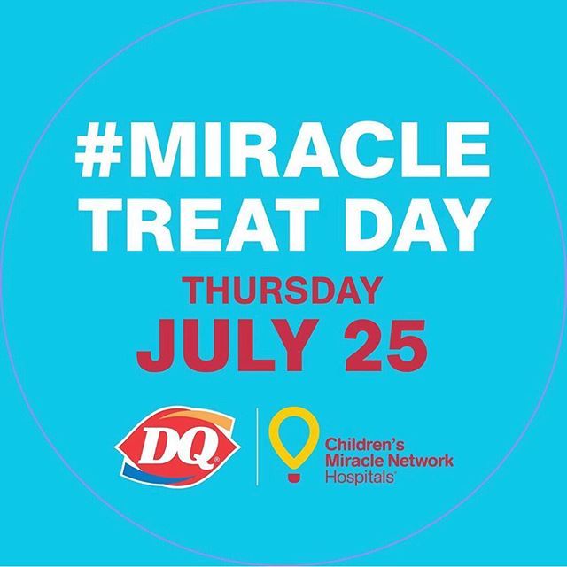 MissCofMAZ's tweet photo. Tomorrow, July 25th, head to your local @dairyqueen &amp; pick up a blizzard to support the kiddos at your local @cmnhospitals 💛 See you tomorrow, DQ! 🍦
.
.
#teamMPEVGA #misscityofmaricopa2019 #mao #missamerica #actingthroughlife #artsadvocate #miracletr… https://t.co/IfaSvz667x https://t.co/IQsxzt1BXh