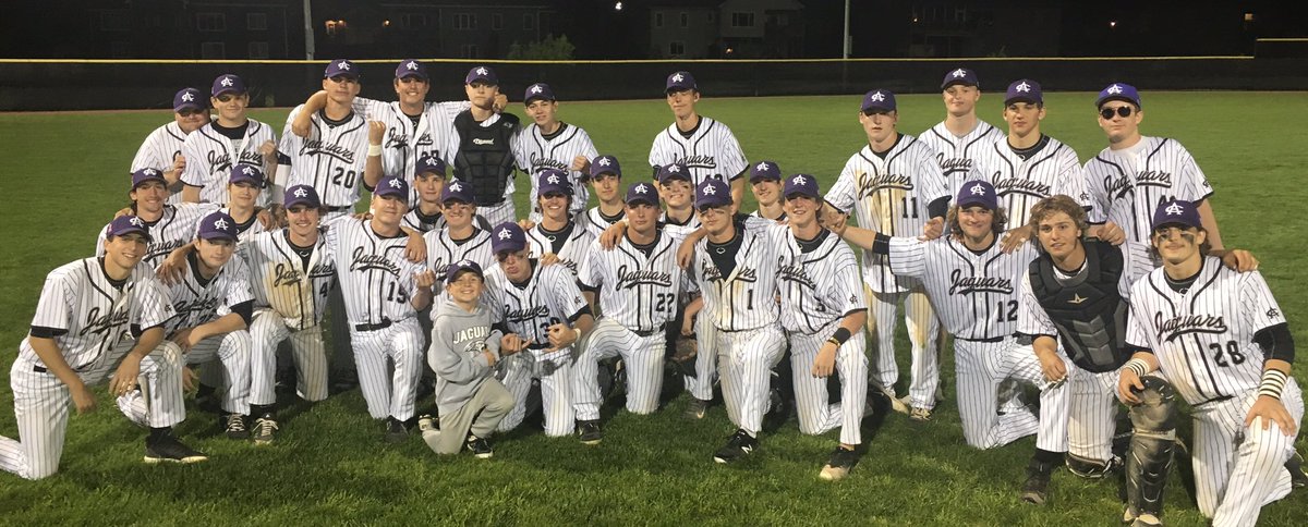 Ankeny Centennial <a href="/ankeny_jaguars/">Ankeny Centennial</a> Baseball ⚾️ <a href="/CentJagBaseball/">Centennial Jaguar Baseball</a> Love these boys! #JaguarsForever