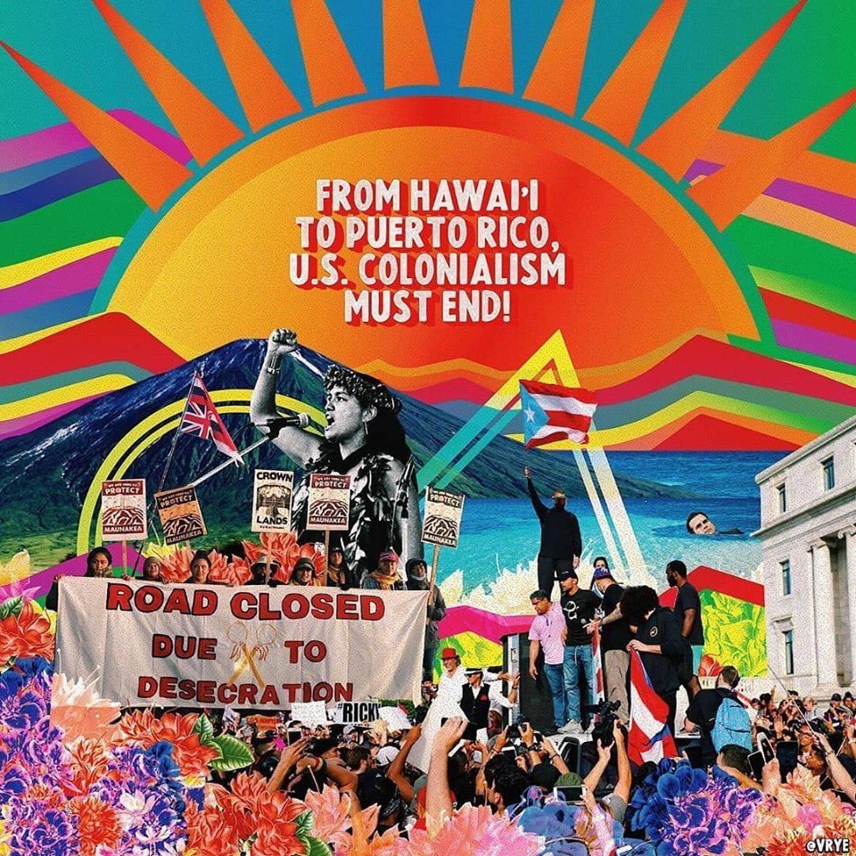 nightlypjm's tweet image. #RickyRenucia #MaunaKea
colonialism must end