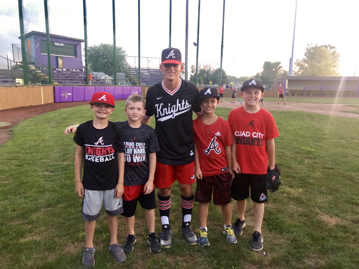 <a href="/ahsknightsbball/">AssumptionBaseball</a> going to state again!! Our <a href="/QCA_Knights/">Quad City Area Knights</a> boys waited for their favorite player <a href="/neim1734/">noahweiman1 🎈</a> and got a pic with him. Yep...it was a great night👍⚾️