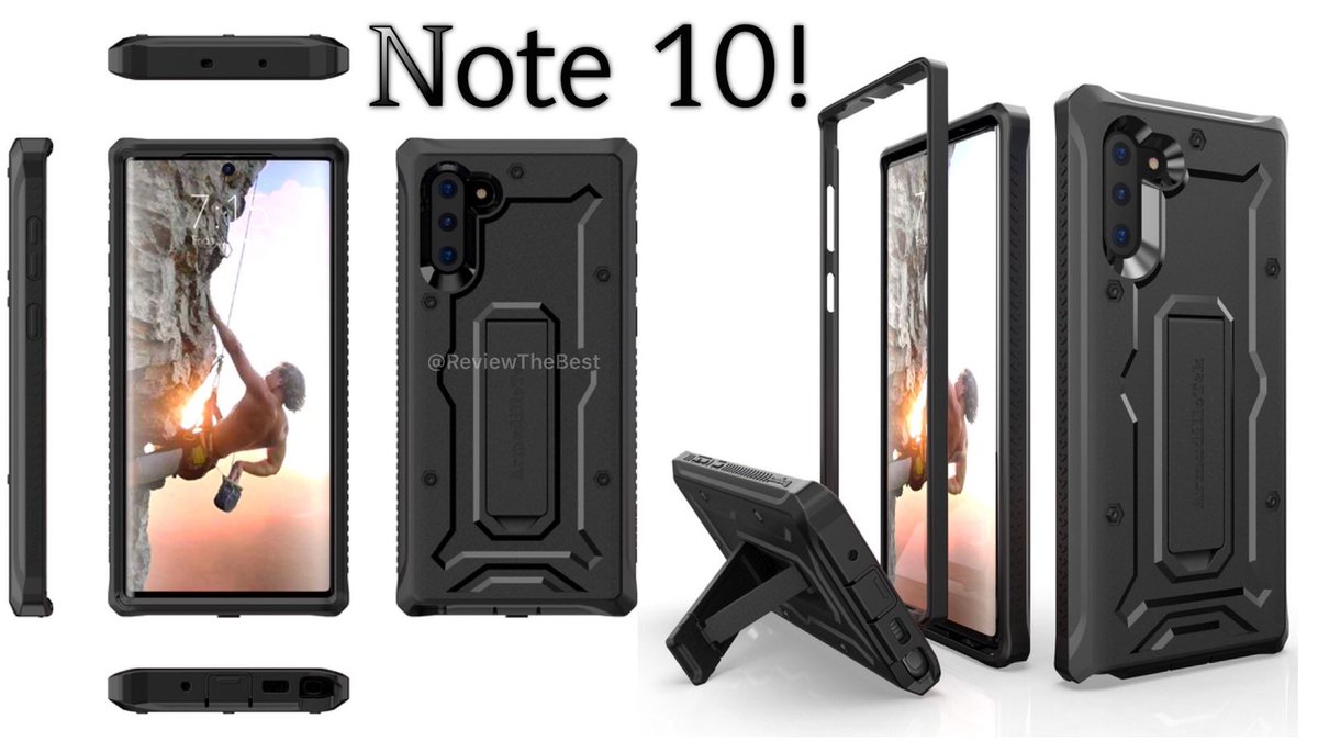 ReviewTheBest's tweet image. ICYMI:

Is Samsung removing the headphone jack from the Galaxy Note 10? 👇

Samsung Galaxy Note 10 - Best Samsung Galaxy Note 10 Case From ArmadilloTek!
youtu.be/xtFIVqW_v9A

Retweets are noticed &amp;amp; appreciated! 🙏

#Samsung #GalaxyNote10 #Note10  #ArmadilloTek @armadillotek