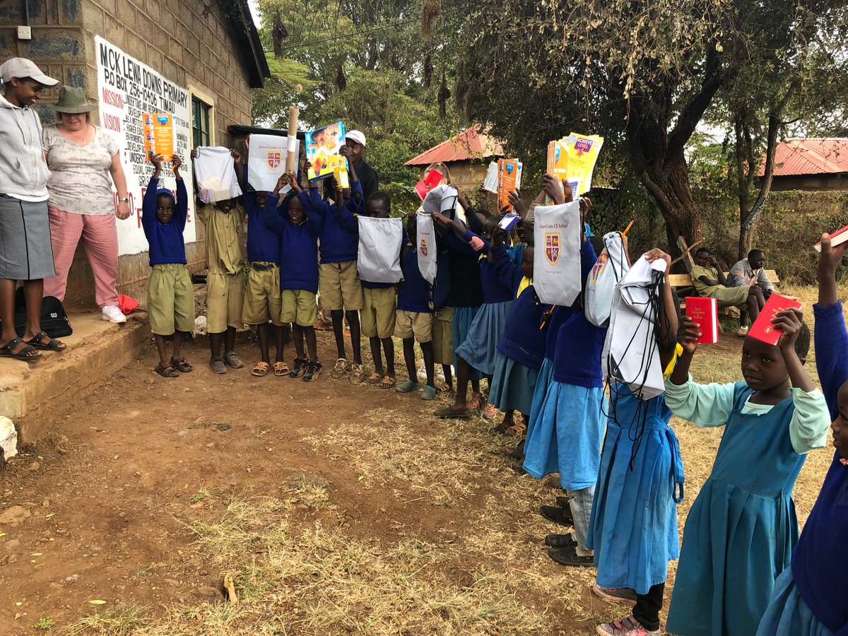 HCape01's tweet photo. My whole world has been changed after visiting these students at Lewa School. https://t.co/HcuRQ8yGlt