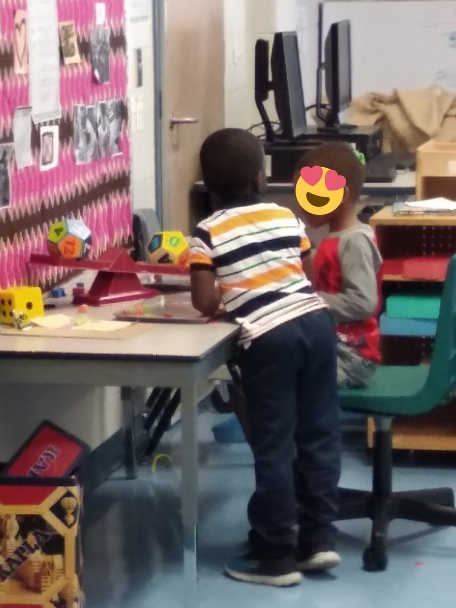 MmeLRT's tweet photo. Materials matter! This balance has been placed out with different materials. We have notice students represent there thinking in many ways. @MsPoulis @lstrangway @LizBHolder @HughRey24444400 #prekAfricentric #competentcapable #amazingmathematicians #emergent #inquirystance https://t.co/euyjEX81dp