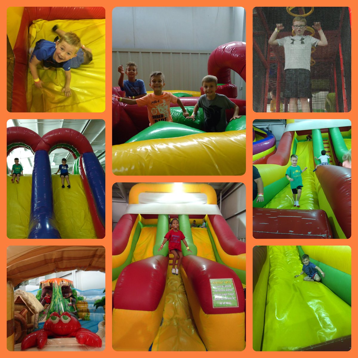 TAandFSummerEd's tweet photo. K-2nd grade Field Trip to Wallabies and Willow Springs Park 😆☀️ #JumpClimbSlide #WallabiesJohnsonCity #ThanksMrJerryAndMsJordan #WeHadSoMuchFun #WeRanIntoSouthSideThere 🤣#WillowSpringsPark #WePlayedAndPlayed #PlaygroundSoccerSideWalkChalkAndPond #SummerEducare2019 https://t.co/PvkzyvrjRG