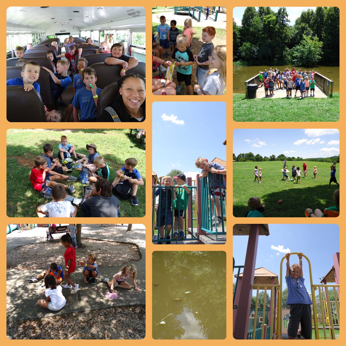 TAandFSummerEd's tweet photo. K-2nd grade Field Trip to Wallabies and Willow Springs Park 😆☀️ #JumpClimbSlide #WallabiesJohnsonCity #ThanksMrJerryAndMsJordan #WeHadSoMuchFun #WeRanIntoSouthSideThere 🤣#WillowSpringsPark #WePlayedAndPlayed #PlaygroundSoccerSideWalkChalkAndPond #SummerEducare2019 https://t.co/PvkzyvrjRG