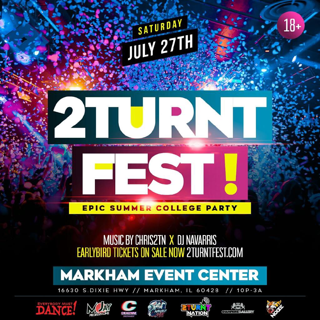 CreateNoize's tweet photo. Come party with @CreateNoize ๐
๐น at #2TurntFest
THE PARTY OF THE SUMMER SO GRAB YOUR TICKETS โผ๏ธโผ๏ธ
https://t.co/25Gwb6Y4xT https://t.co/mXAn68IQgw