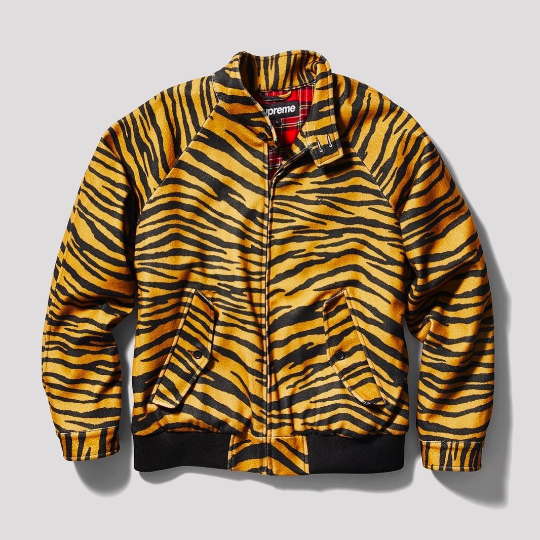 色移り有り Supreme ロロピアーナ wool harrington jacket - 通販