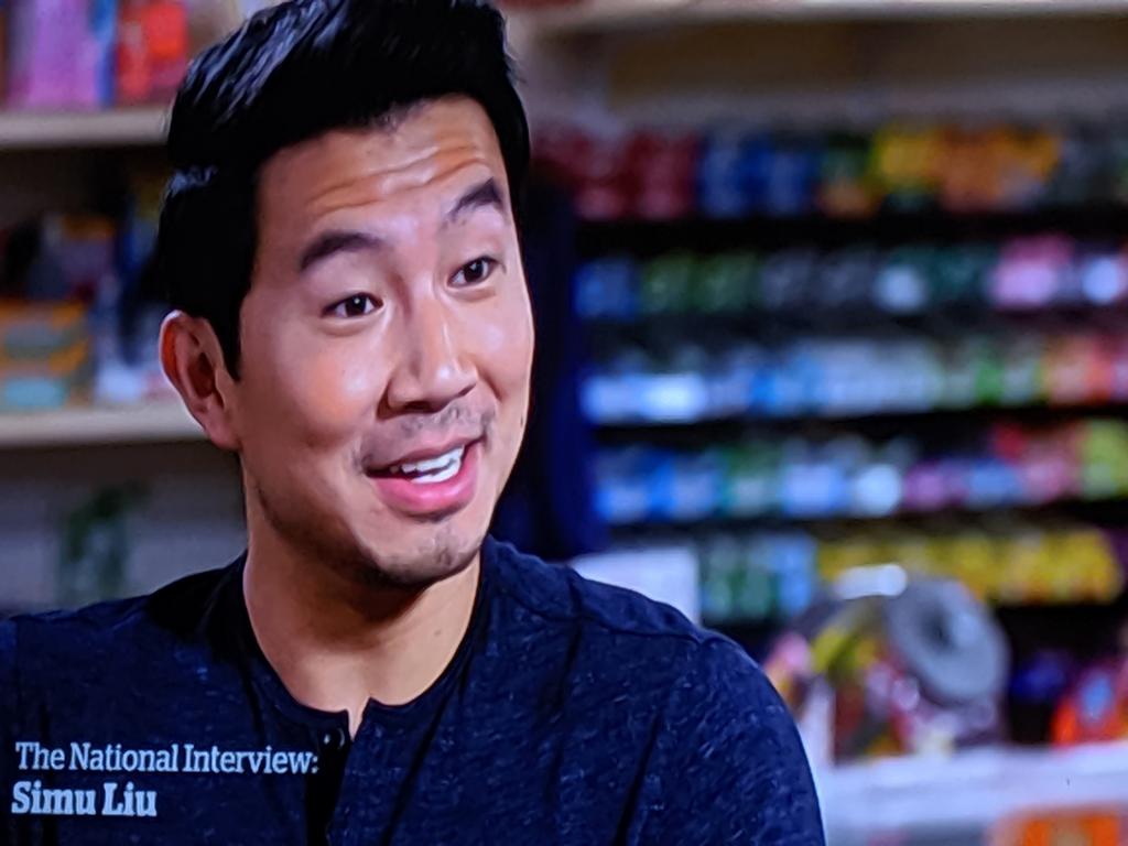 refereefan's tweet photo. So much hotness and intellect in one interview!
@SimuLiu
+
@AndrewChangCBC
=
#Happiness4Me
#SimuLiuIsAWizard
#SimuLiuIsASuperhero
#TheNational #Marvel #ShangChi https://t.co/DXyIKThlhv