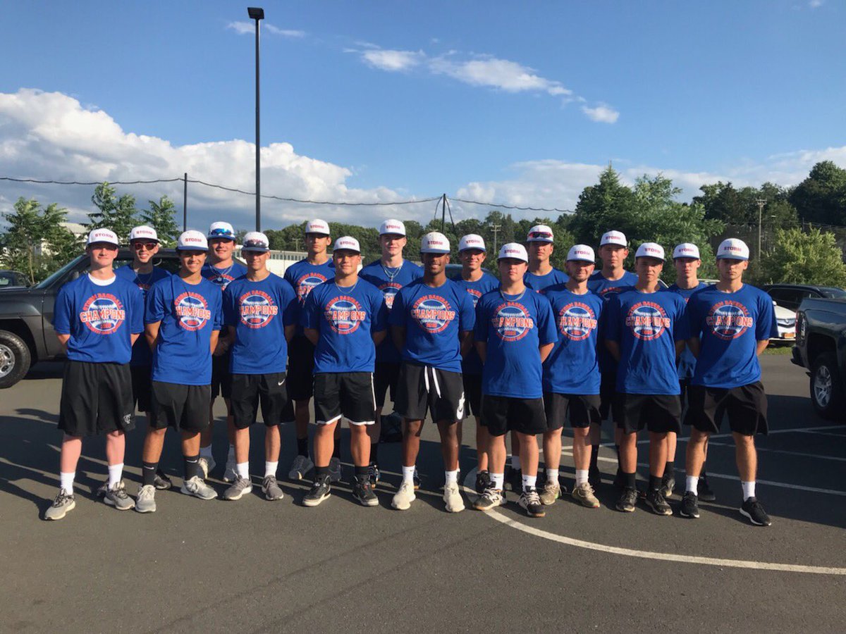 Wolcottstorm1's tweet photo. Opening ceremonies Mickey Mantle World Series ⚾️ https://t.co/TGtsMDl017