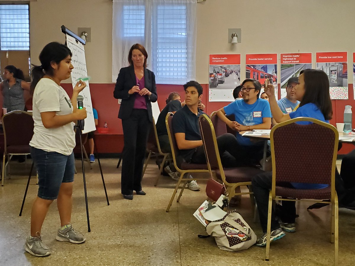cityheightscdc's tweet photo. City Heights broke #ElevateSD forum turnout record w/90+ community members! We're serious about transit & #transportationjustice. And we're organized for action. Top priorities included Youth Opportunty Passes, Prioritzng Communities Already Riding Transit, More Transit Frequency https://t.co/klHz4jkdMA