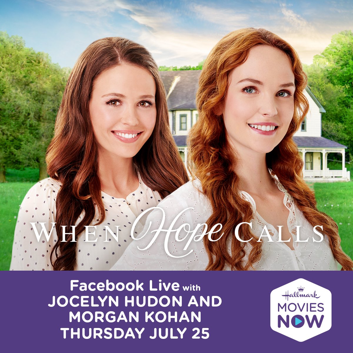 MorganKohan's tweet photo. Guess who’s doing their first Facebook Live tomorrow!?!? Gettin’ ready to spill all the hot gossip😉❤️ @CallsHope @HMNow #hearties https://t.co/yCNUYAAdqV