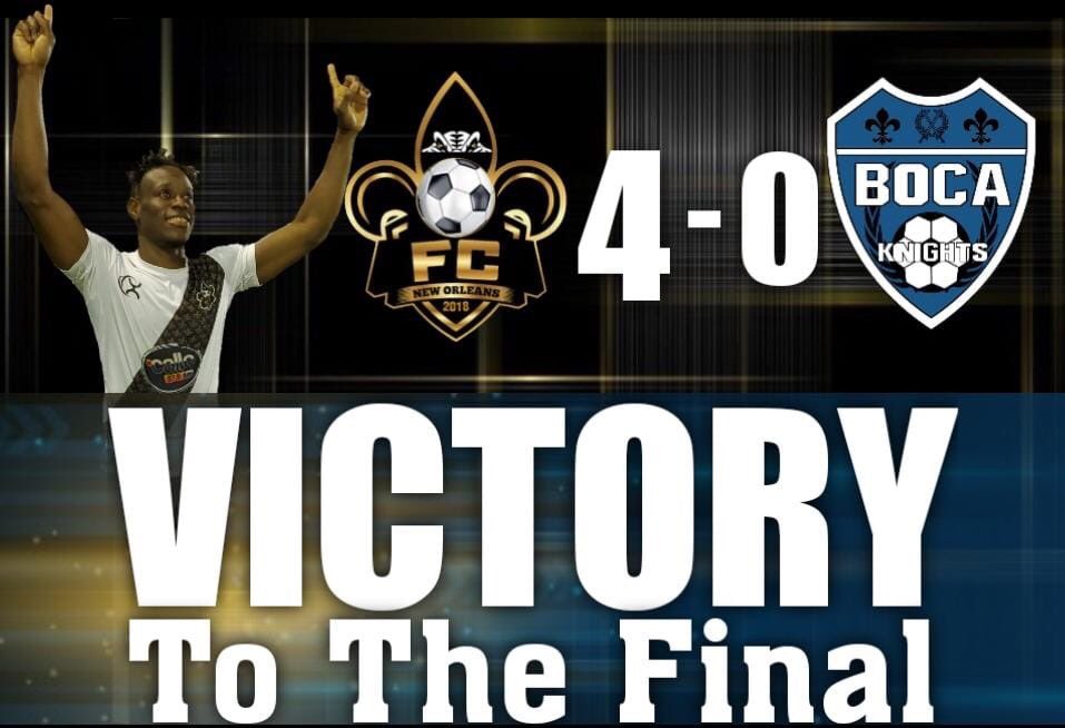 To the final!!!!  #FcNewOrleans