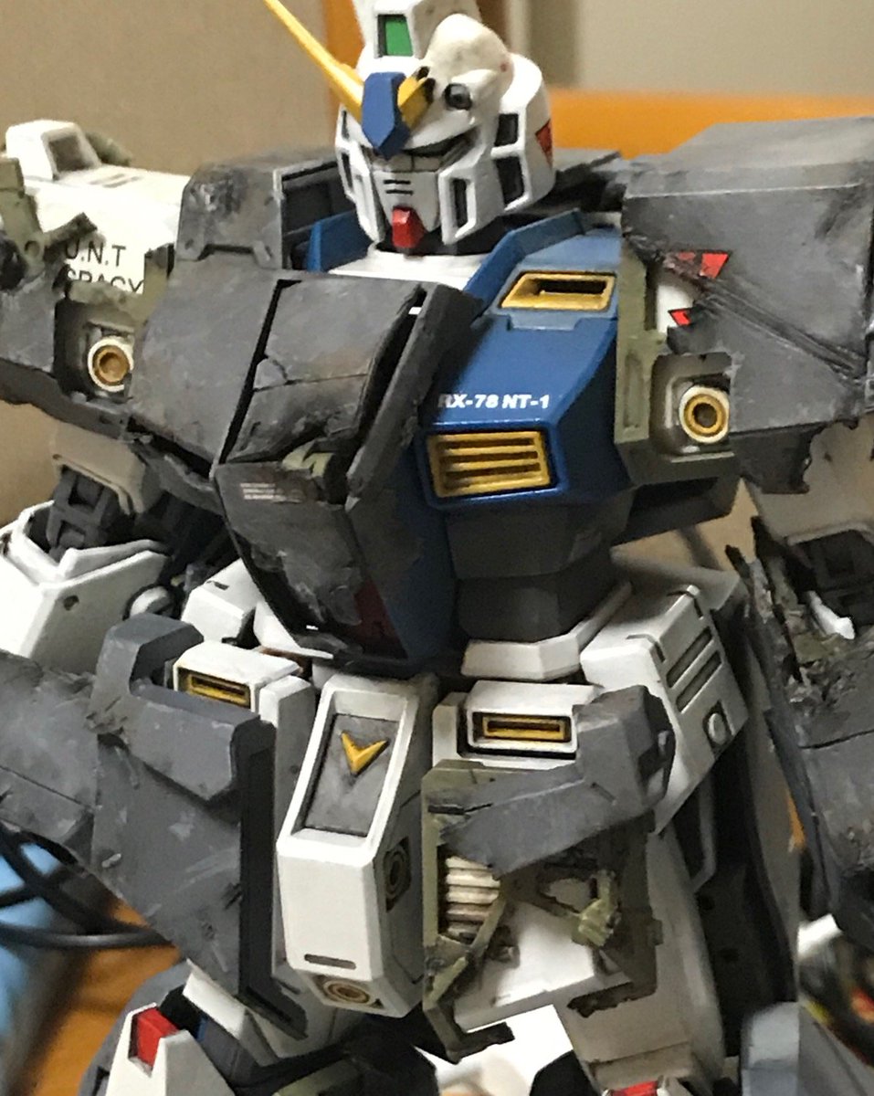 あに 本日発売のホビージャパン9月号で Mg ガンダムnt 1 Ver 2 0 の作例を担当致しました ケンプファーのチェーンマインでチョバムアーマーを破壊された直後のアレックスです 只野さんのケンプファーとの共演もありっ 今月号はポケ戦特集で かなり あに 本日発売のホビージャパン9月号で Mg ガンダムnt 1 Ver 2 0 の作例を担当致しました ケンプファーのチェーンマインでチョバムアーマーを破壊された直後のアレックスです 只野さんのケンプファーとの共演もありっ 今月号はポケ戦特集で かなり