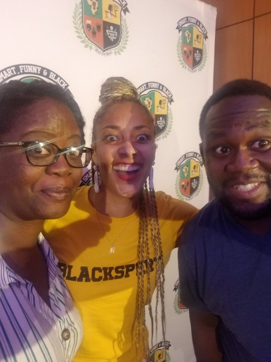Marchbaby317's tweet photo. When you the last one in the pic line,  you get to cut up with Amanda!! We had a great time! #ebonyexcellence #webeknowin #dontgetusfckedup https://t.co/4niNdwO4nO