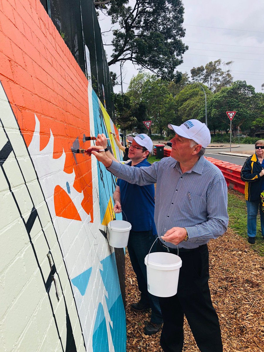 GraffitiDay's tweet image. Did you know creating murals is a great way of preventing graffiti. This year we are running a competition for the best community mural. To know more call us on 1300 665310 #GRD19 #Lovewherewelive