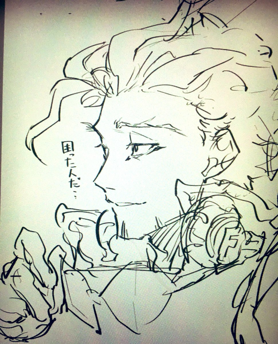 約束の一発描きホークス🙋 