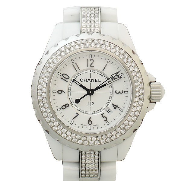 FLAMP4's tweet photo. CHANEL シャネル J12 33mm レディース ダイヤベゼル ホワイトセラミック H1420

傷に強いセラミック製でベゼルにはダイヤをぎっしりとセットしたJ12は、ホワイトカラーで夏にぴったりの時計です!

https://t.co/k2FPjD9Ahz

#シャネル #CHANEL #J12 #ヤフオク #時計 https://t.co/k3F0TeLC1t