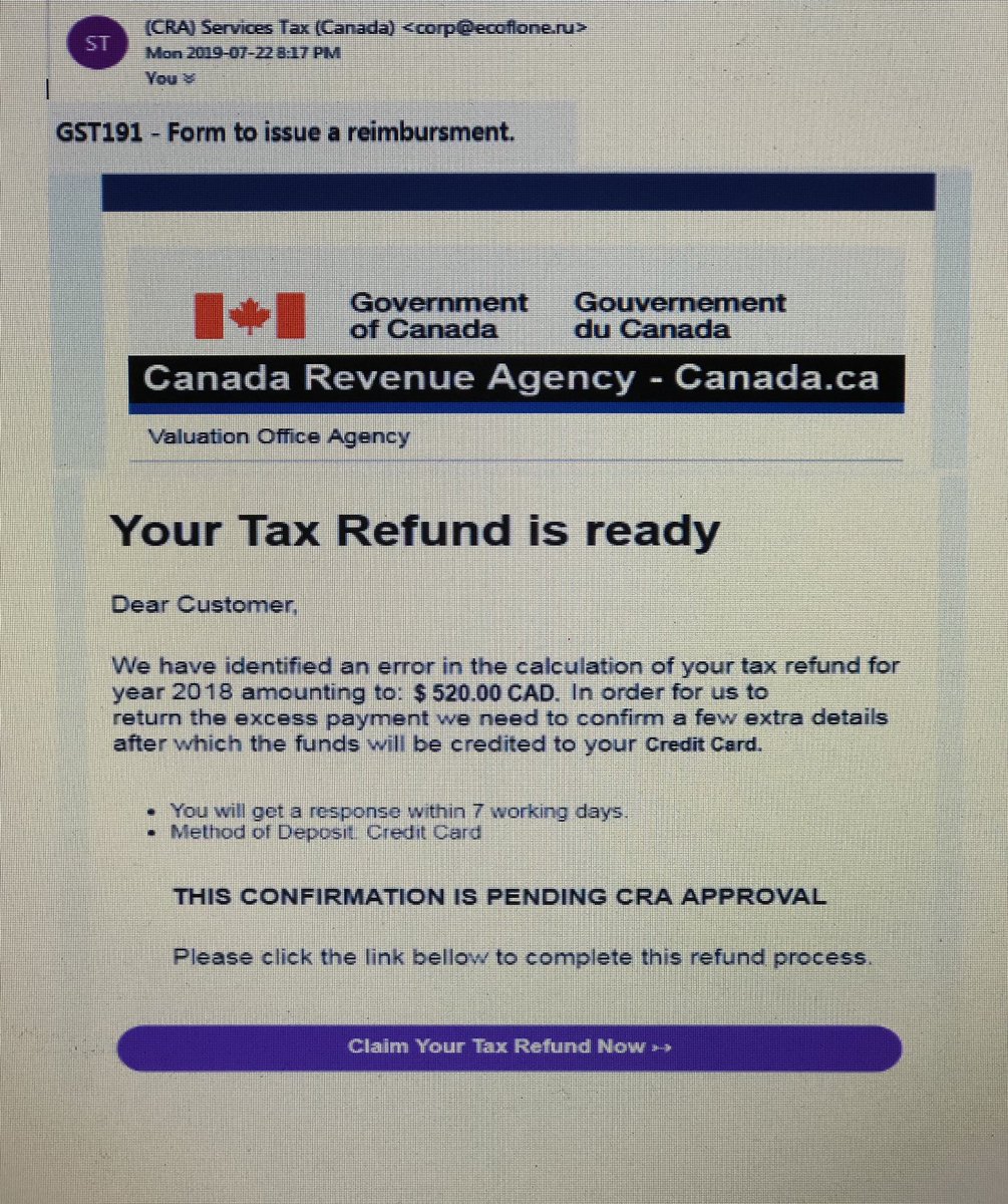 canada revenue agency refund canada revenue agency refund