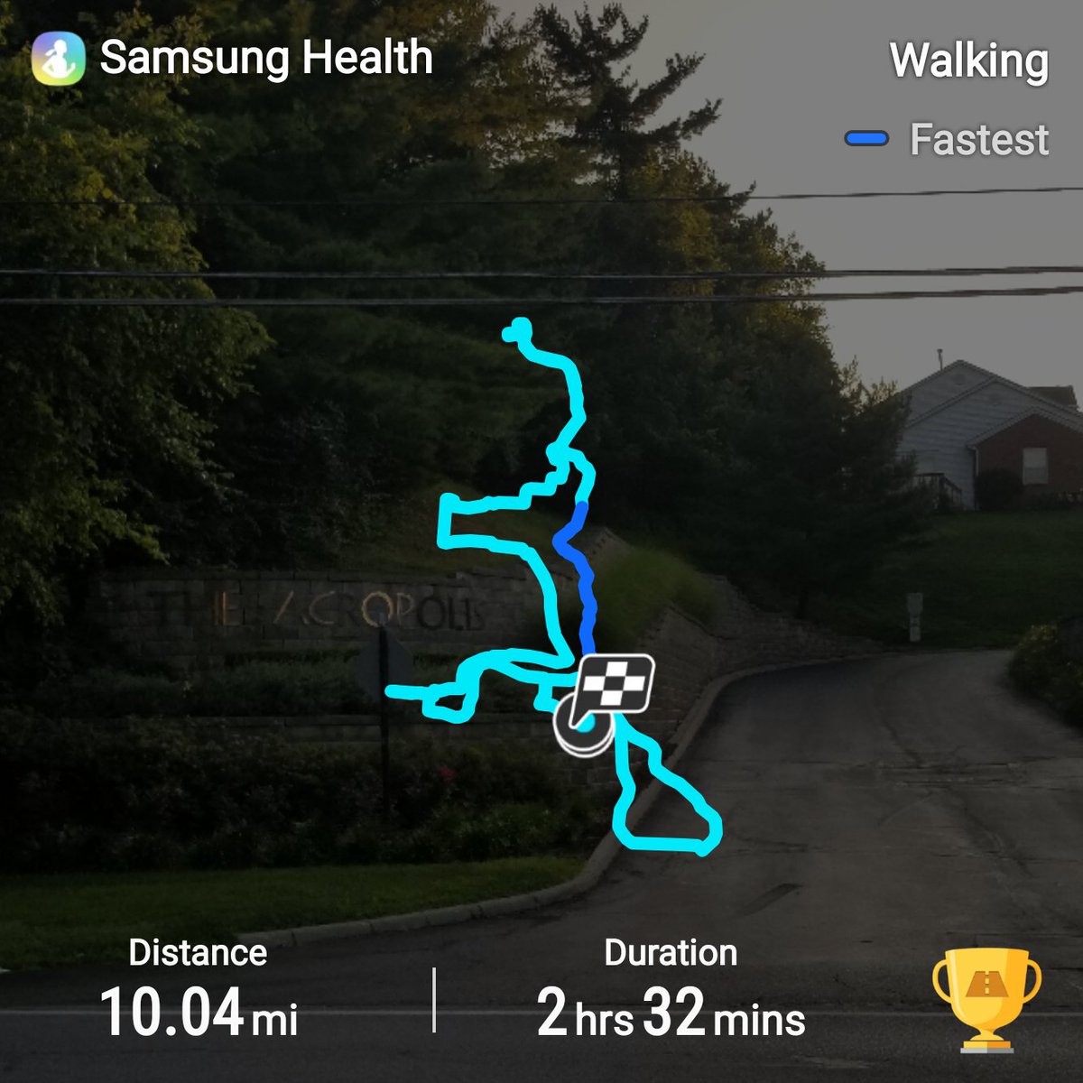 Santa95vers's tweet photo. 07-24-2019 8pm: 10.04 mile walk for $200 donation rcvd 2day towards @okley_anyanume's quest to raise $5K to improve #STEMEducation by walking to #Adisco.
#OthersHaveLaboured... Zue's to do exploits &amp; #AddToTheirGain.
Kindly visit the link below for more:
https://t.co/kYgbs5sJkK https://t.co/U0qqWxOAxK