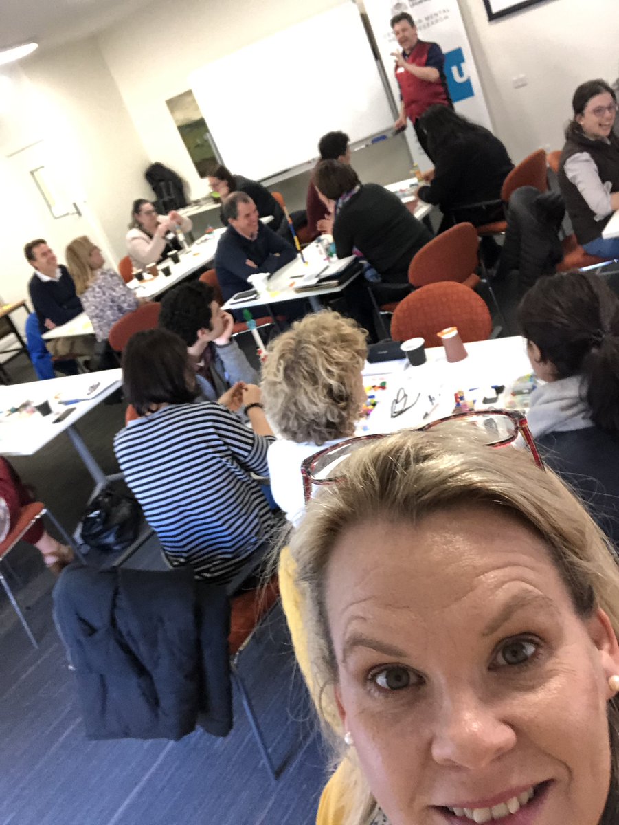 We are under the guidance of <a href="/stephendann/">Stephen S</a> <a href="/CMHR_ANU/">Centre for Mental Health Research</a> to kick off our #DESDE in practice afternoon #legoseriousplay