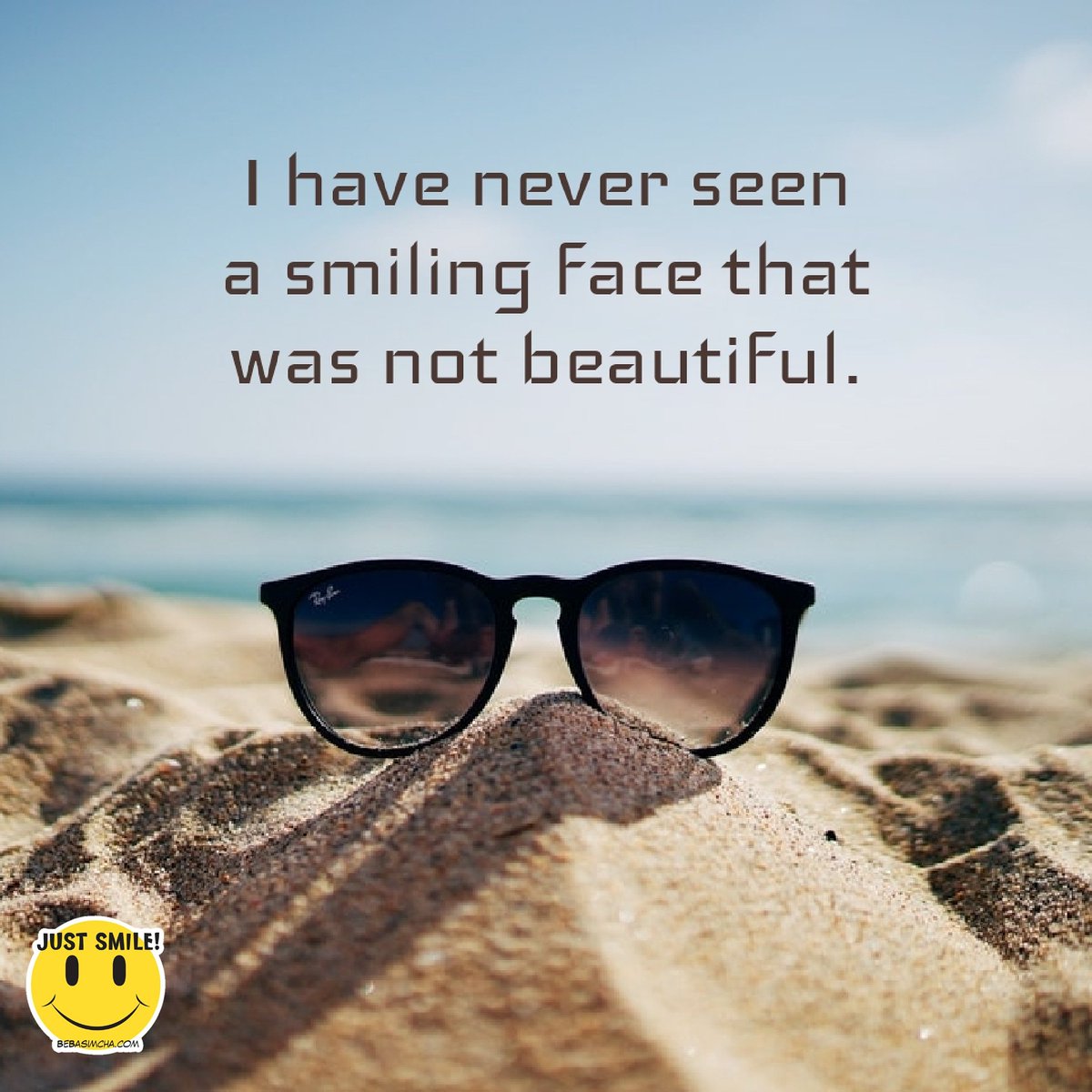 BeBasimcha's tweet photo. I have never seen a smiling face that was not beautiful.
.
.
#Positive #Life #Love #KeepGoing #KeepShining #KeepSmiling #StayStrong #BePositive #BeBasimcha #LifeQuotes #PositiveQuotesDaily https://t.co/cjnNWJTGmJ