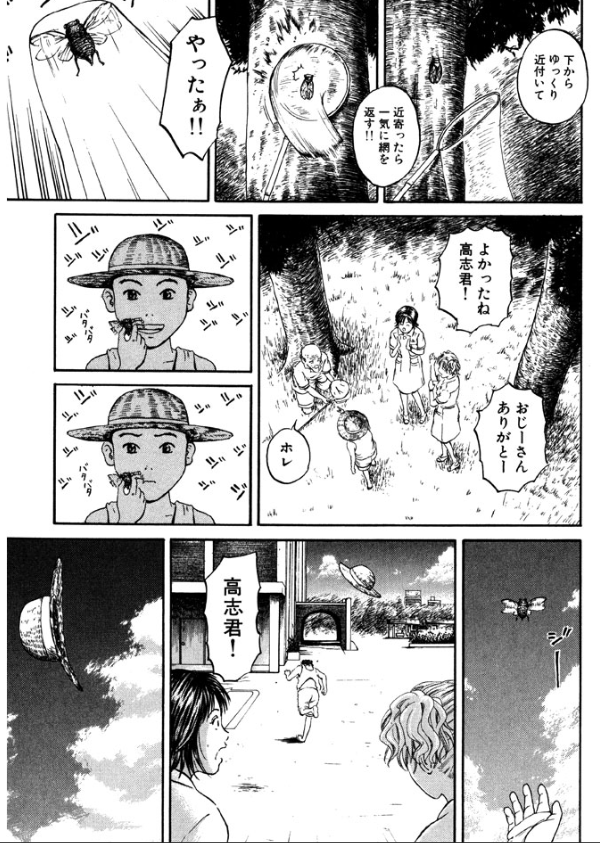 『ばーちゃん!なんで?忘れちゃったの?カブトムシのとり方教えてくれるって!約束どおり算数で「よくできました」とったんだからな!!』
認知症??
夏休み、少年との約束をおばあちゃんは思い出せるのか?
1話読み切り、ナースあおいの奮闘記③