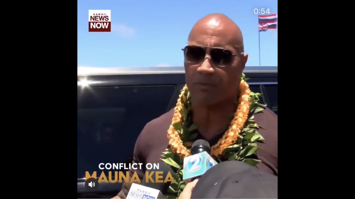 Dwayne “the rock” Johnson visiting Mauna Kea, Hawaii tmt protest. youtu.be/3PVGQq6s9Xc #hawaii #TMT #TheRock #news #Newsnight #love #mauna #MaunaKea #Newscene #wwe #WOW #video