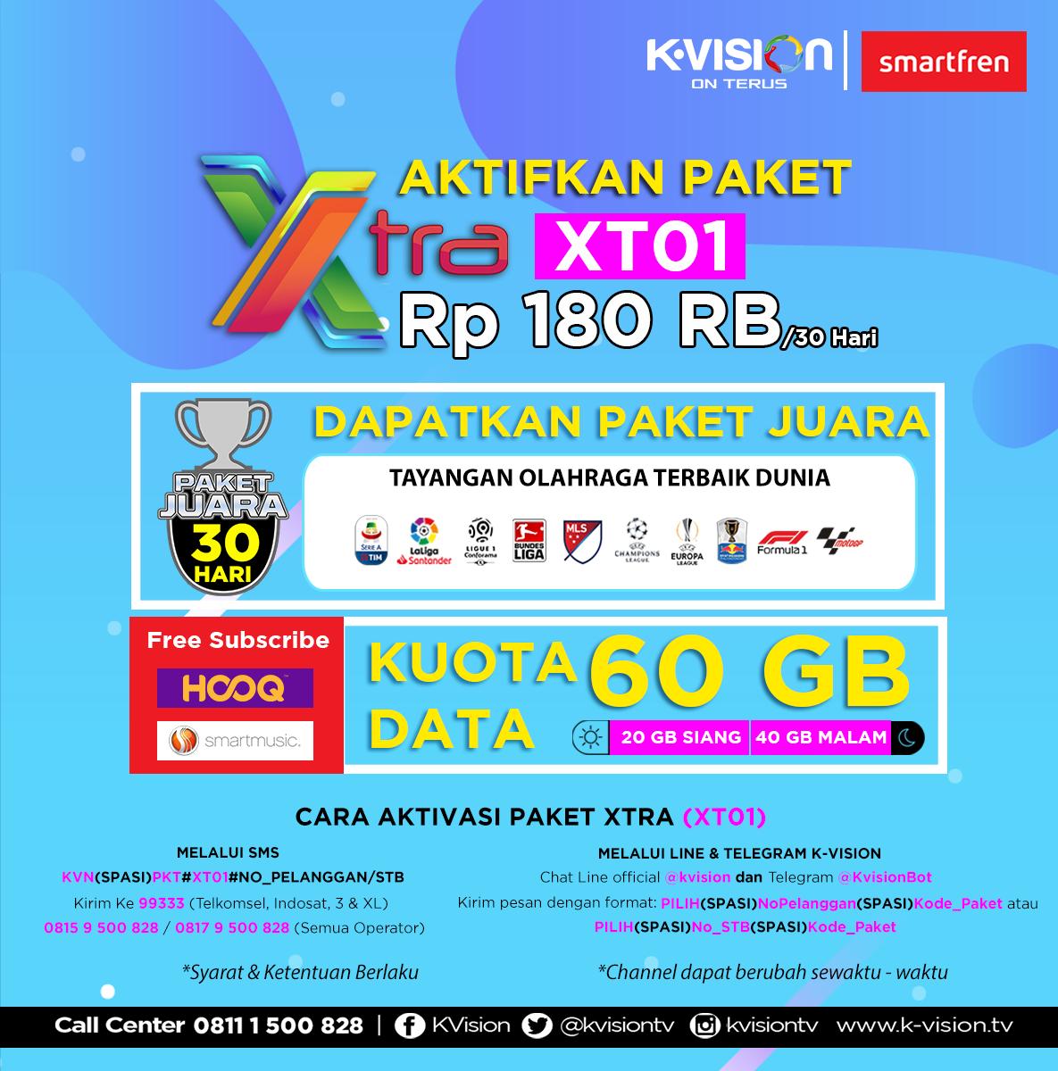 Kvision On Twitter Pelanggan K Vision Xtra Ayo Aktifkan Paket