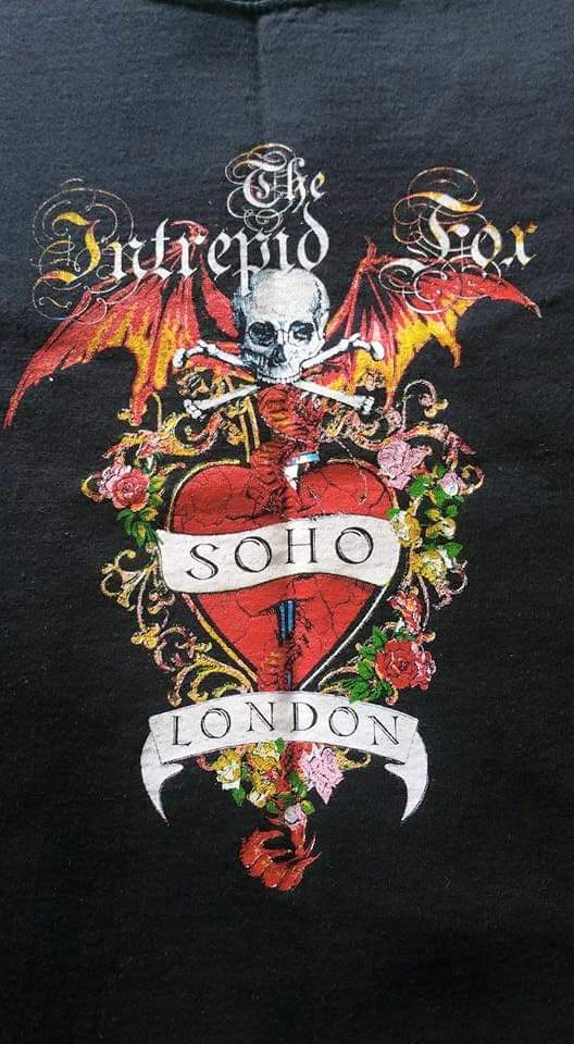 Planographer's tweet photo. Following on from @AnarchistGeog piece on doing #geography #PhD on #HeavyMetal, #heavymetal or #rocknroll manifests itself spatially via, for eg, bars and clubs, which foster #identity #community and add 2 #culture #economy #society and #politics. #IntrepidFox #Soho #London https://t.co/TawlGhqkfW