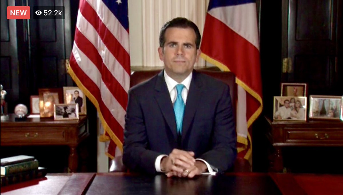 En poco más de dos semanas y de manera pacífica, Puerto Rico logró sacar a un gobernador de su silla. Aliento para el mundo entero. Noche histórica aquí.