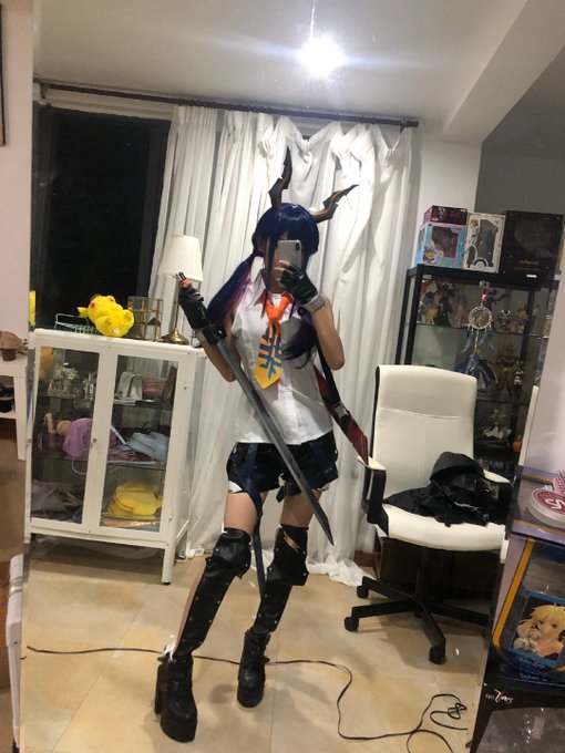 コスプレイヤーMisa喵老师のTwitter画像39