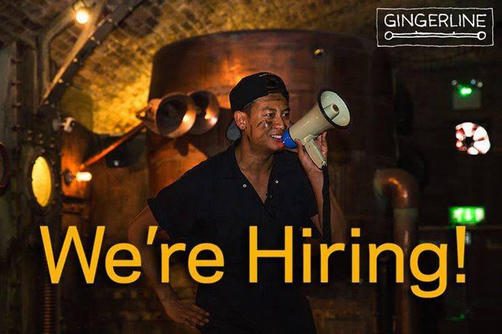 Gingerline is searching high &amp; low for experienced part-time SERVICE STAFF to join our team of enthusiastic &amp; passionate technicians.

If you are looking for something unusual, have a passion for service &amp; a creative flair then this is for you! 

Please note...