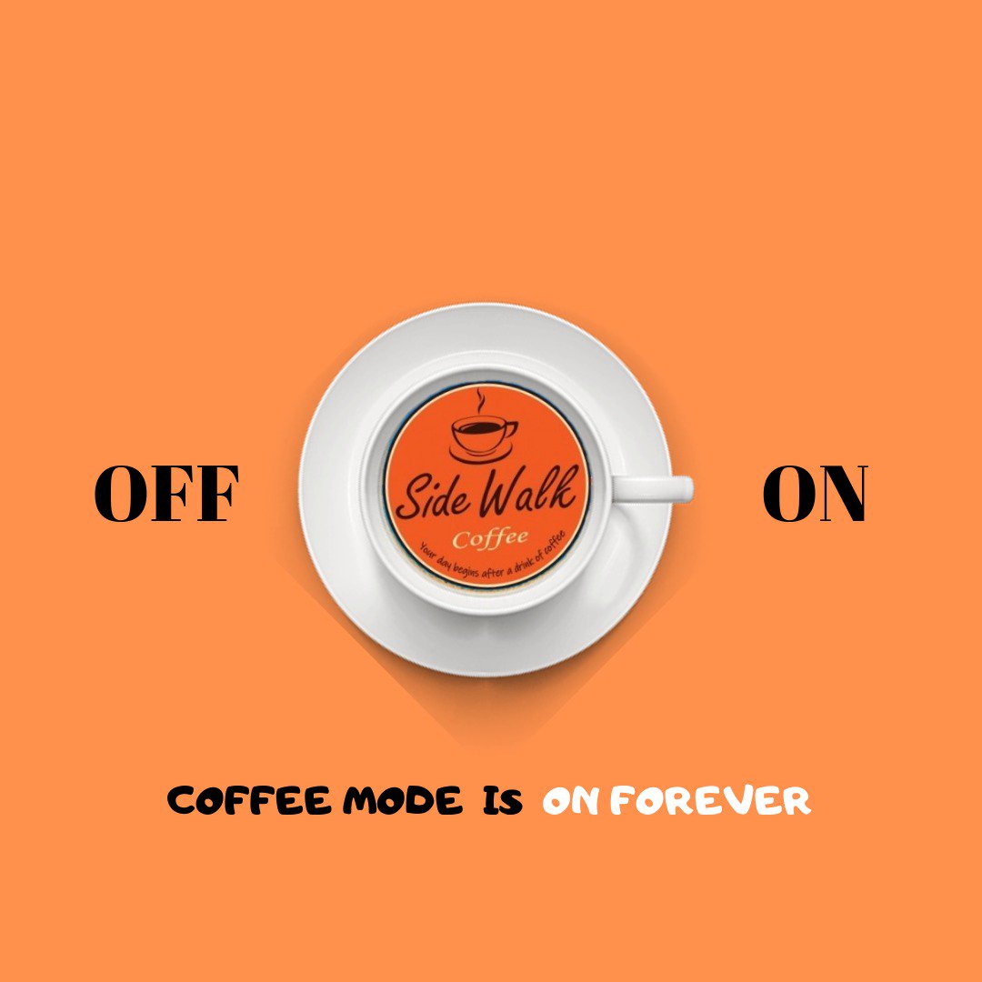 Mode <a href="/Coffee1Sidewalk/">SidewalkCoffee1</a> is always a coffee time😊😊😊☕☕☕😉😉😉
