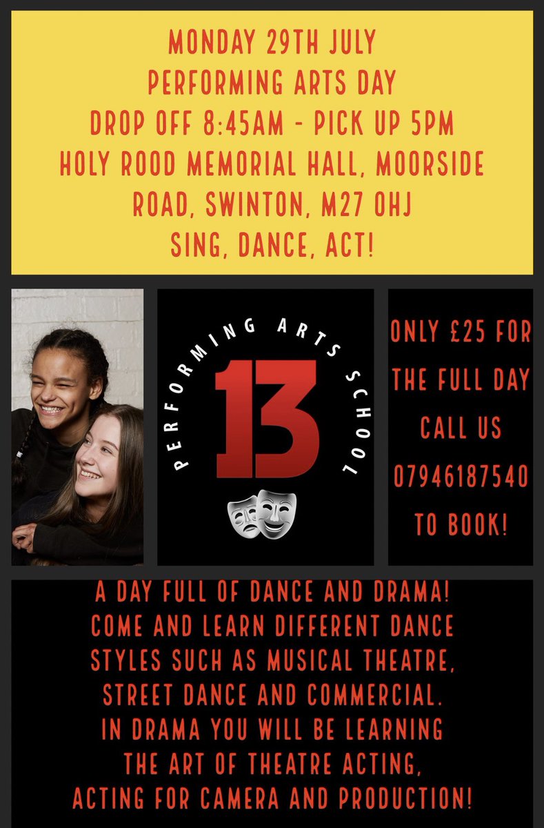 Still need something to do for the kids? Try this next Monday! <a href="/13PASchool/">13PerformingArtsSchl</a>