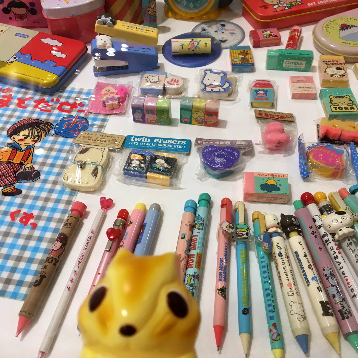 当時物　レア　レトロ　LET'S CHATペンギン貯金箱　ペンジャミン 昭和レトロ☆レッツチャット ペンギンのペンジャミン 貯金箱