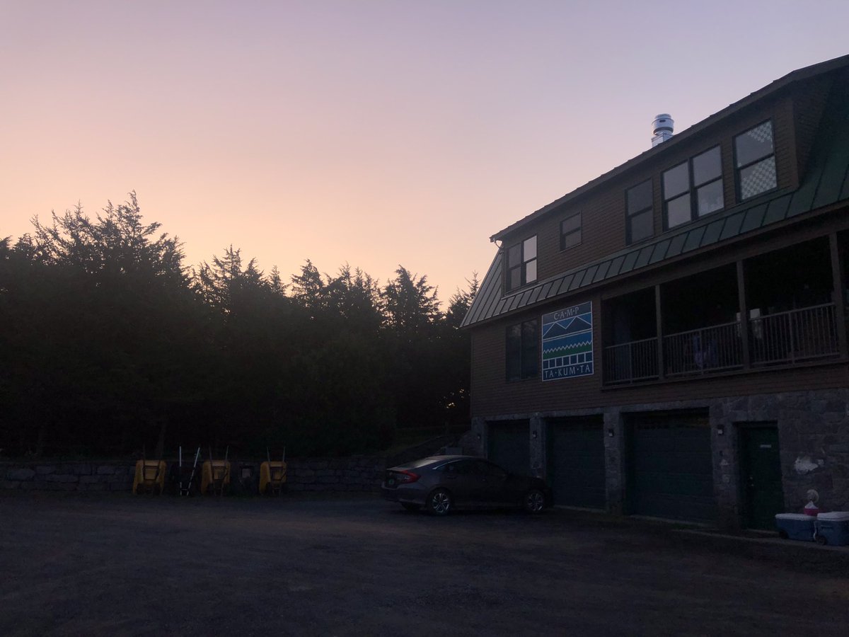 JackiePascale's tweet image. The sun is just coming up over @CampTaKumTa — a very deserving #ProjectCommUNITY Champion we’re highlighting this morning on @MyNBC5. Tune in to hear about the special kids coming together this week, we’re #live now!