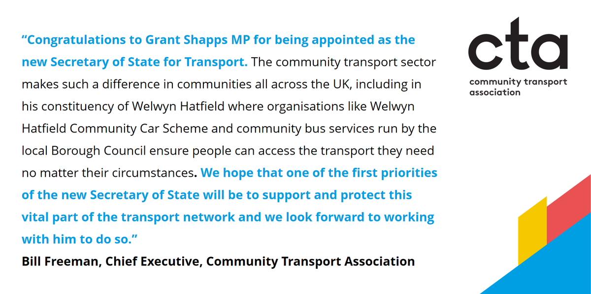 Community Transport Association tweet media