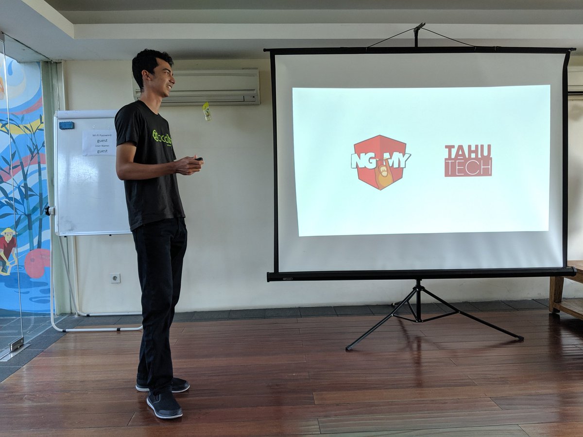 DennisAlund's tweet photo. Thank you @JecelynYeen and @ngmyconf for lending slides for presentation at our tech sharing forum #TahuTech https://t.co/liSq7OvP0C