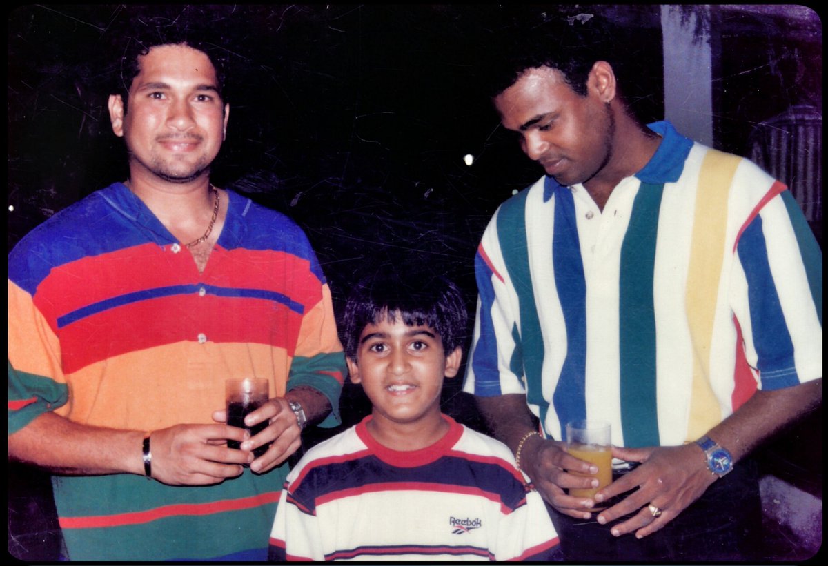 suhailchandhok's tweet photo. My latest column for @redbull @redbullindia, #ConversationsWithLegends, features @ICC's latest #HallOfFame inductee, @sachin_rt
who I've had the chance to meet two decades apart & only one of us had aged...and it wasn't #Sachin!
https://t.co/DuYLKHvMdD
#Legend #SachinTendulkar https://t.co/ZQpA83LscE