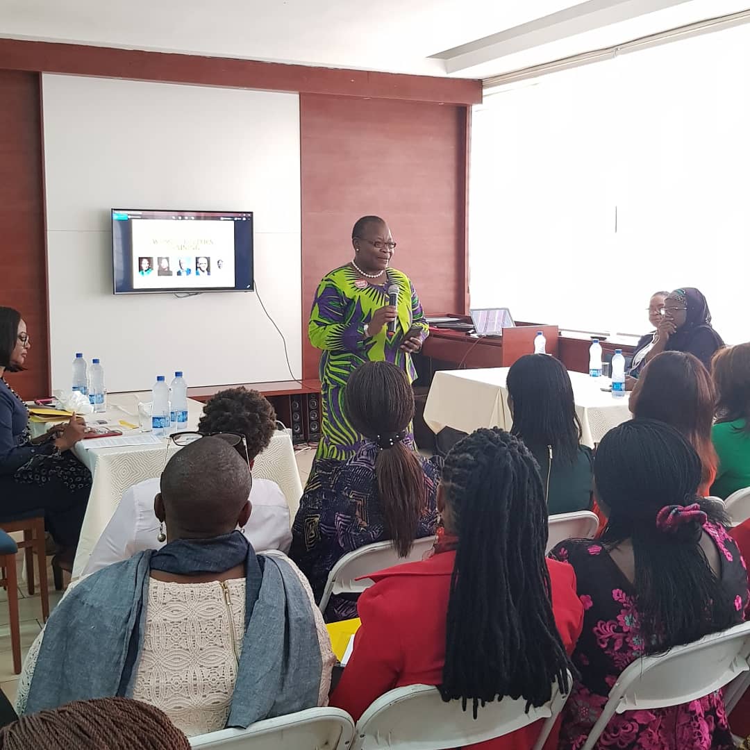 Wimbiz's tweet photo. Dr. @obyezeks giving her opening remarks as we kick off with the WIMBIZ Women in Politics Training #WIMPOLTraining2019 today with women passionate about Nation Building. The low female political representation in Nigeria is the focus.
#WIMPol #WIMBIZ #WIMBIZNG #WIMBIZ2019 https://t.co/MrPb87WPz3