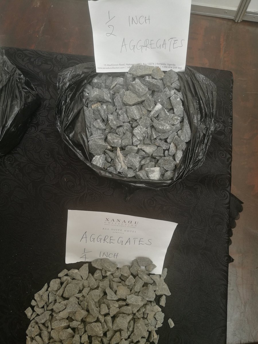 PearlArigye's tweet image. Did you know that stone/aggregate is a mineral? #DevelopmentMinerals #ASMQUG19