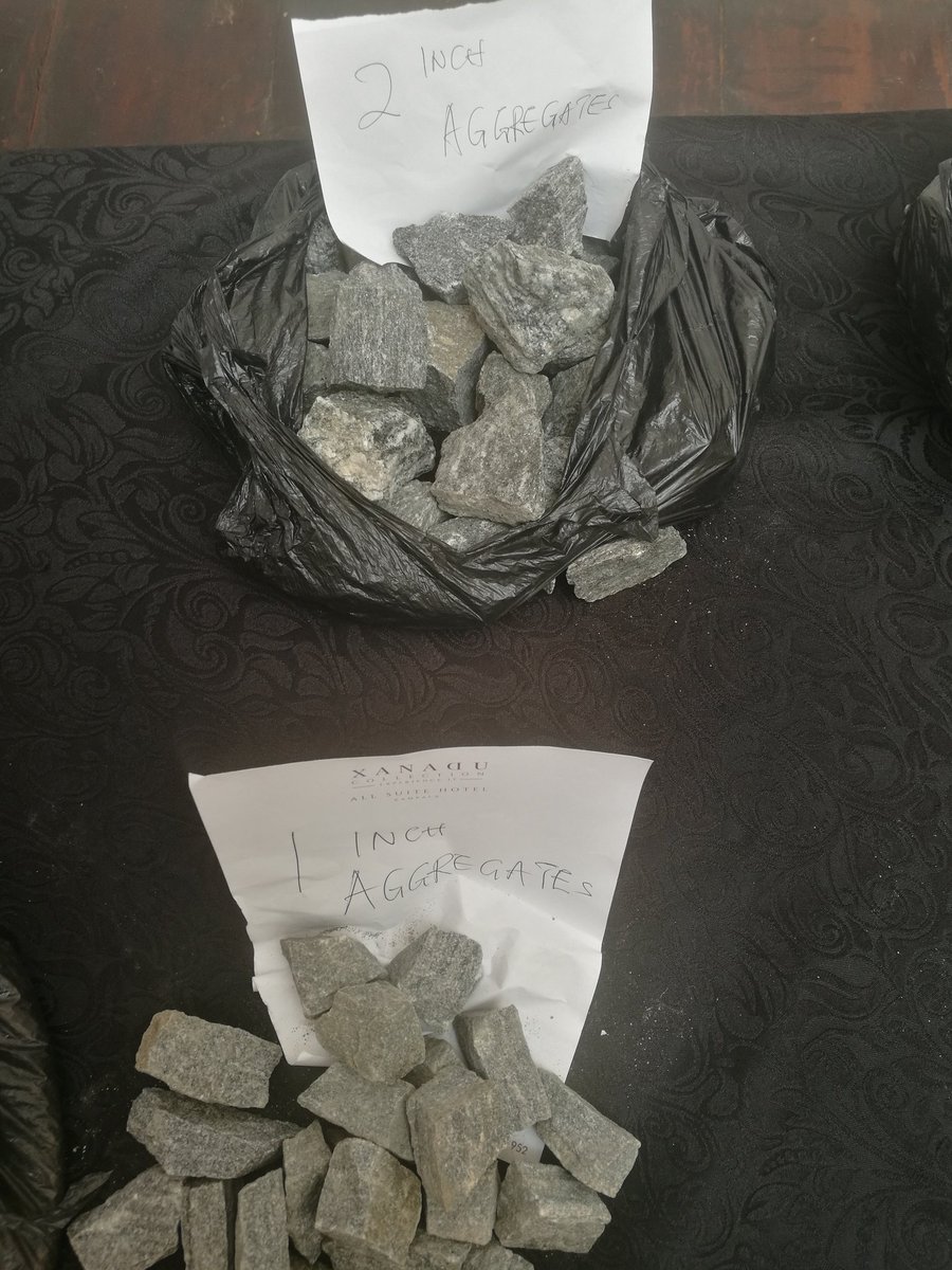 PearlArigye's tweet image. Did you know that stone/aggregate is a mineral? #DevelopmentMinerals #ASMQUG19