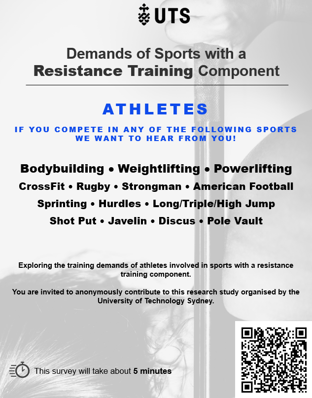 Clem_Grandou's tweet photo. 🚨🚨 ATHLETES TAKE PART IN RESEARCH SURVEY 🚨🚨: exploring the demands of training in sports &amp; disciplines that involve resistance exercise. 

Link: https://t.co/8rk2qCA6K0 (English)
Link: https://t.co/gDCSRzDGrY (Portuguese)
Link: https://t.co/wnKstA1L7Q (Italian)
(only 5 mins) https://t.co/mNipx17iMX
