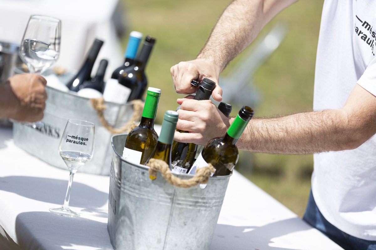 🍾Open your mind, and open a bottle!🍾
<a href="/MQPceller/">Més Que Paraules</a>
#sinetiquetas #winemakers #sentitsbarcelona #vicatalà #vicatala #catalanwine #winelover #vi #vino #winoclock #wineday #winegeek #tasting #vineyards #bestwine #topwine #mesqueparaules #karmadedrac #bodega3pueblos