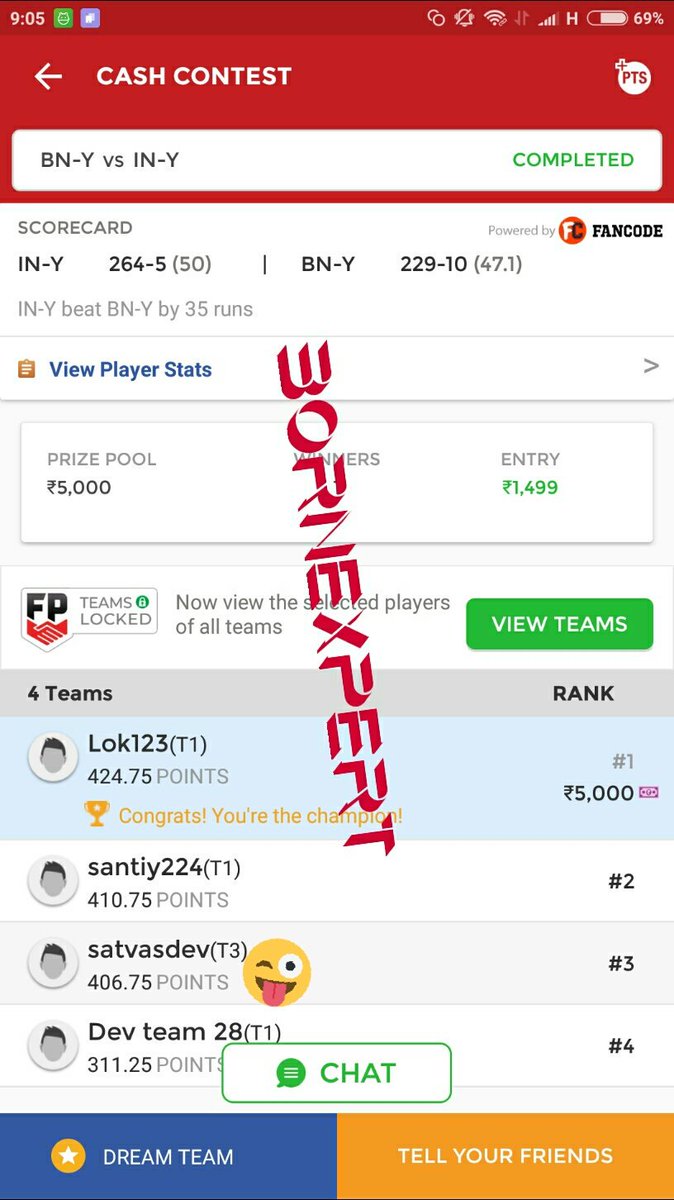 Lokendr_123's tweet photo. 2 back to back loss for #fightclub ๐@Dream11PZTEAMS #dream11 #gayclub ๐๐ #born_experts #power ๐abhi chue bill mai Pauch gye hai ๐๐ aab nhi aaynge ๐ฅ๐ https://t.co/x9cKzryqU3