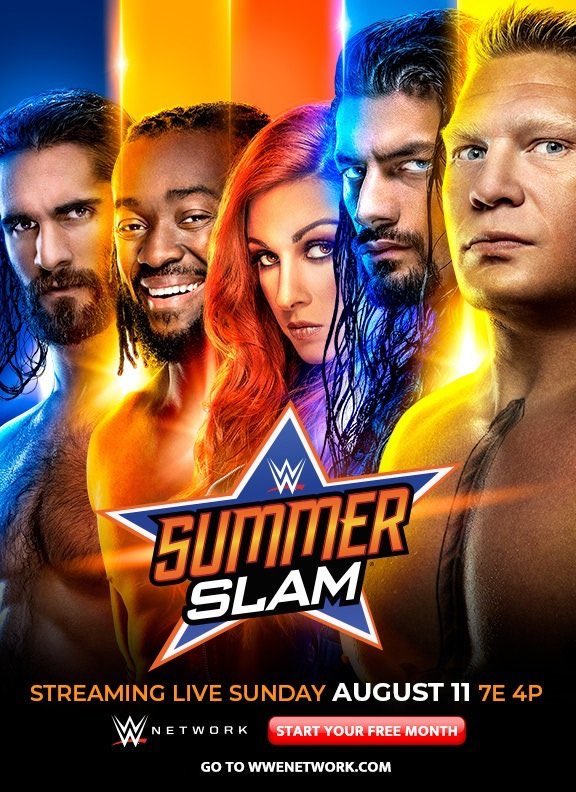 Check Out The Official Poster For This Year's WWE SUMMERSLAM