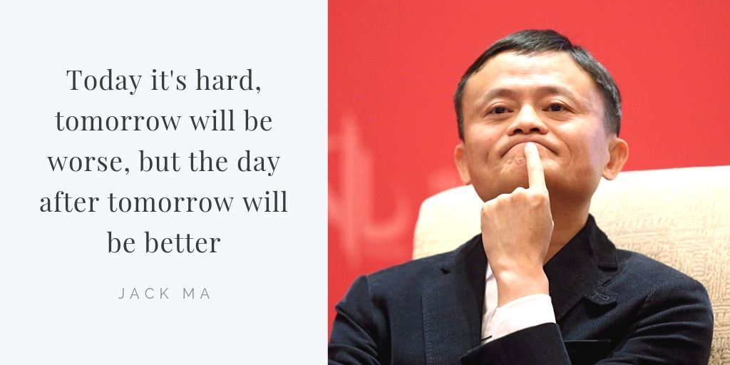 wecomas's tweet photo. Sunshine is coming. Don't give up!
#JackMa 
#NeverGiveUp https://t.co/dWlziVTaYK