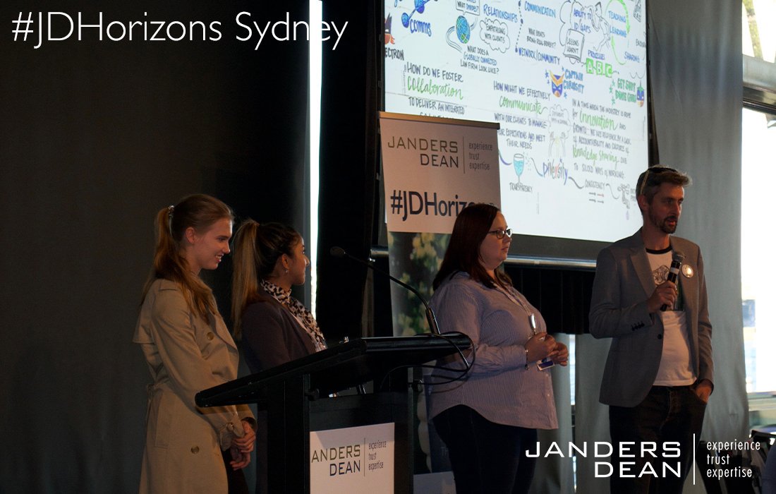 Awesome to see the Jammers take the stage at #JDHorizons

@iManageRAVN <a href="/alexgsmith/">Alex GPT Smith</a> #EnigmaJam