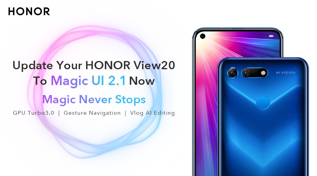 Honorglobal's tweet photo. Finally, the wait is over! Magic UI 2.1 is now available on the #HONORView20. Will you be updating? Show us with a screenshot. #MagicNeverStops
https://t.co/OWw9soR9Tz https://t.co/SHvVXCH8sh