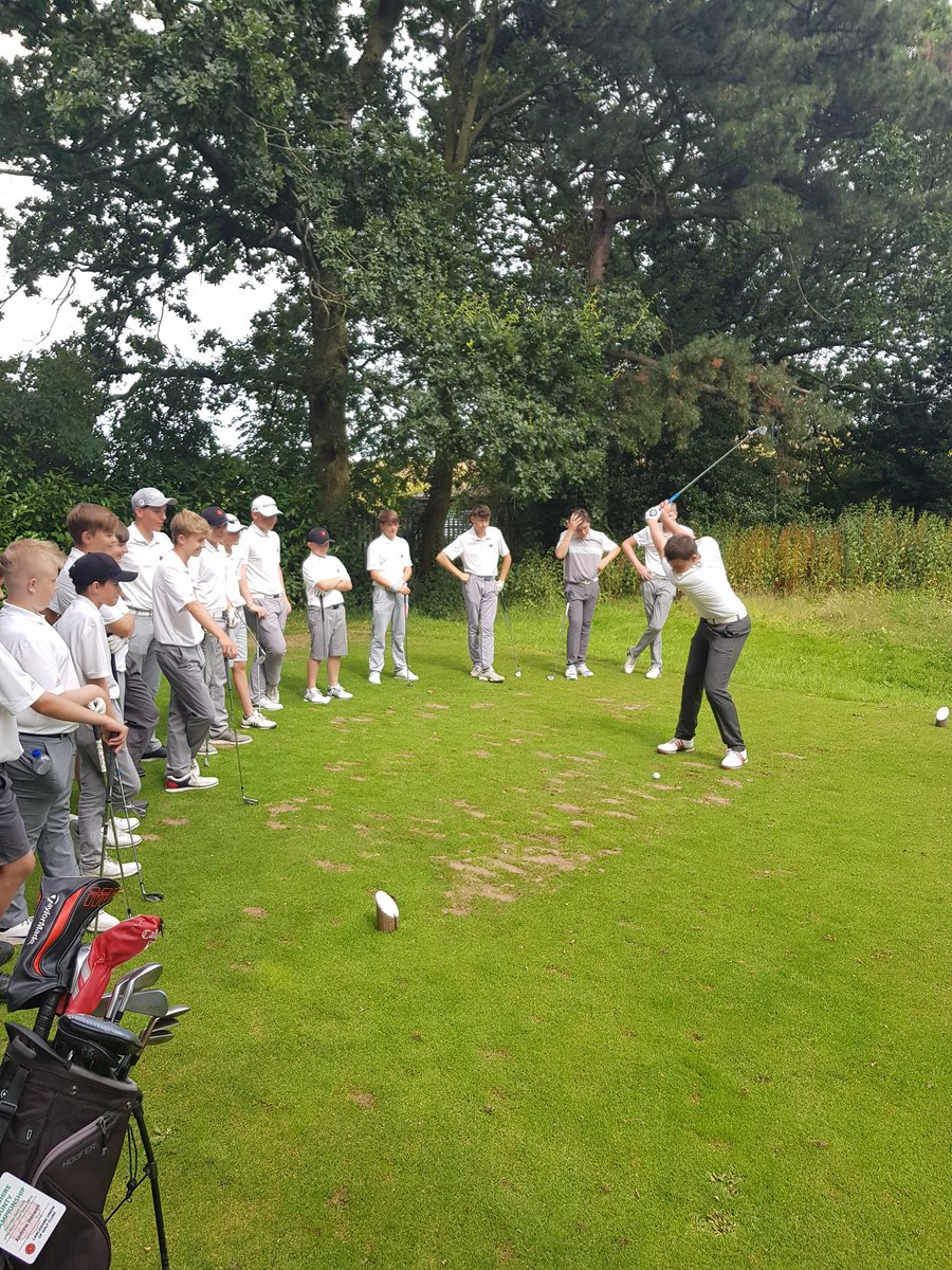 DaveCorsbyPGA's tweet image. Brilliant day with @Lancashiregolf U16, U15 &amp;amp; U14 yesterday @LeeParkGolfClub 

A day of learning how to prepare for tournaments, course management &amp;amp; decision making. 

Well done to all involved for a very productive day! #lancsboys